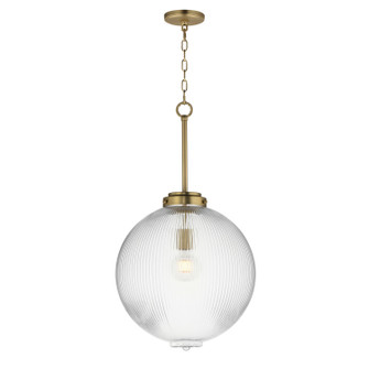 Kasbah One Light Pendant in Satin Brass (16|15196CRSBR)