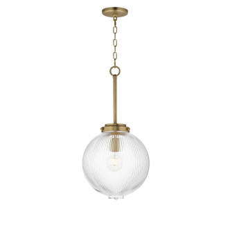 Kasbah One Light Pendant in Satin Brass (16|15194CRSBR)