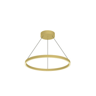 Cerchio LED Pendant in Brushed Gold (347|PD87124-BG-UNV-010)