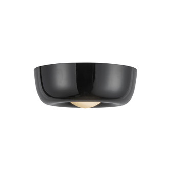 Hayden LED Flush Mount in Glossy Black (347|FM68506-GBK)
