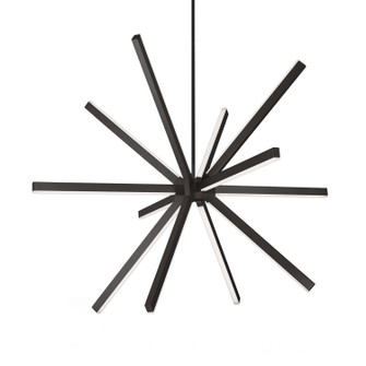 Sirius LED Chandelier in Black (347|CH14348-BK-UNV-010)