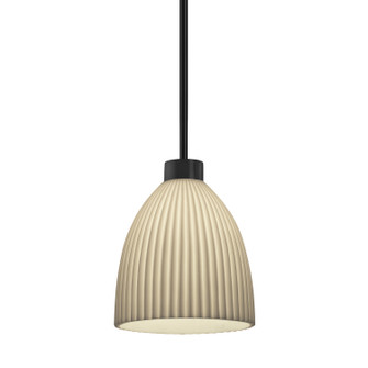 Porcelina One Light Pendant in Matte Black (102|PNA-8844-18-PLET-MBLK-RIGID)