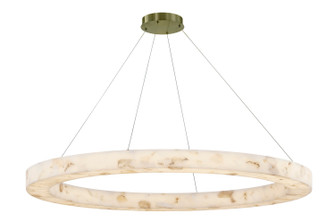 LumenAria LED Pendant in Brushed Brass (102|ALR-8227-BRSS)