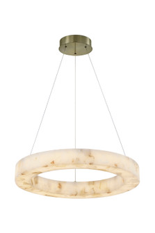 LumenAria LED Pendant in Brushed Brass (102|ALR-8222-BRSS)