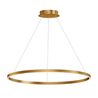 Groove 5CCT LED Pendant in Gold (86|E52728-GLD)