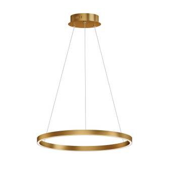 Groove 5CCT LED Pendant in Gold (86|E52724-GLD)
