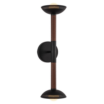 Arden LED Wall/Vanity in Matte Black/Opal Glass (452|WV616223MBOP-UNV)