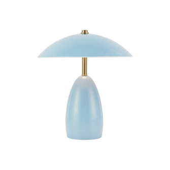 Poppy LED Table Lamp in Cerulean (452|TL437409CER)