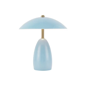 Poppy LED Table Lamp in Cerulean (452|TL437409CER)