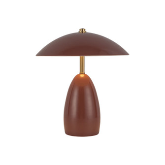 Poppy LED Table Lamp in Burgundy (452|TL437409BGD)