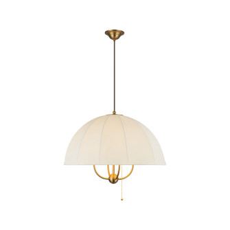 Crosby Four Light Pendant in Brushed Gold (452|PD661424BG)