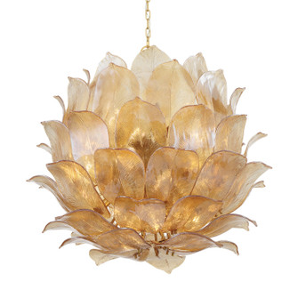 Orchid 24 Light Pendant in Legacy Brass (29|N2219-A-732)