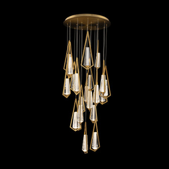 Devotion LED Pendant in Aged Brass (529|BPD66221-AB)
