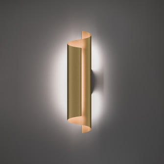 Pirouette LED Wall Sconce in Aged Brass (281|WS-94524-35-AB)