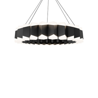 Dolman LED Pendant in Black (281|PD-73528-BK)