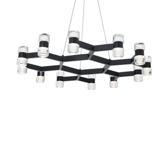Dashe LED Pendant in Black (281|PD-4536-BK)