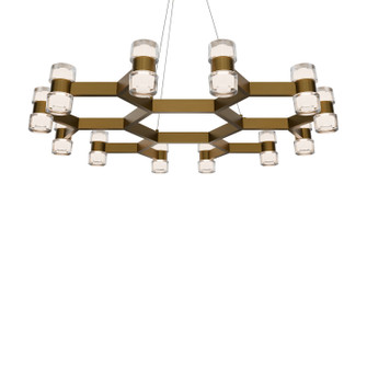 Dashe LED Pendant in Aged Brass (281|PD-4536-AB)