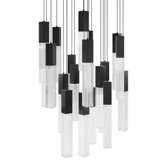 Cinema LED Pendant in Black (281|PD-30821R-BK)