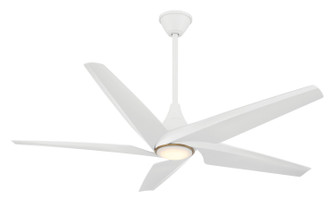 Switch 60''Ceiling Fan in Flat White (15|F638L-WHF)