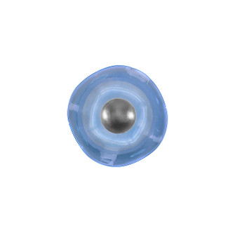 Embark LED Wall Sconce in Silver Leaf/Blue (48|100069-41)