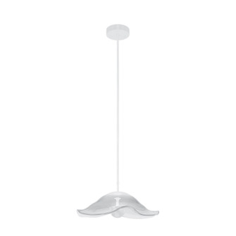Embark LED Pendant in White/Clear (48|100068-63)