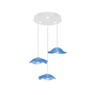 Embark LED Pendant in White/Blue (48|100065-61)