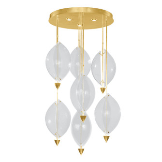 Embark LED Pendant in Gold Leaf/Clear (48|100060-33)