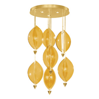 Embark LED Pendant in Gold Leaf/Amber (48|100060-32)