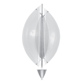 Embark LED Wall Sconce in Silver Leaf/Clear (48|100058-43)