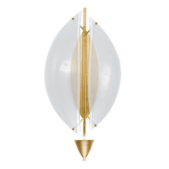Embark LED Wall Sconce in Gold Leaf/Clear (48|100058-33)
