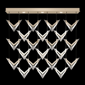 Blade LED Pendant in Champagne (48|100054-6)