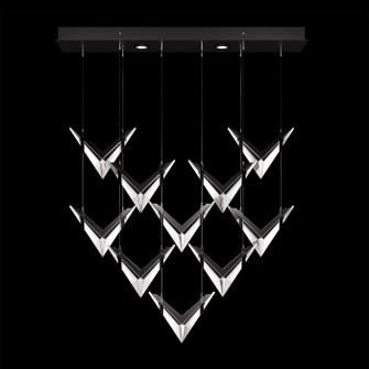 Blade LED Pendant in Black (48|100052-1)