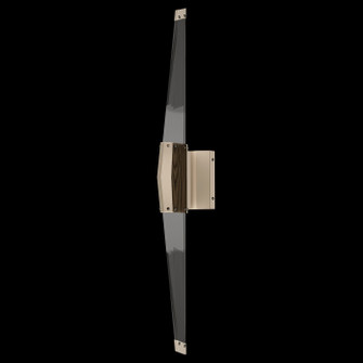 Blade LED Wall Sconce in Champagne/Dark Walnut (48|100049-6)