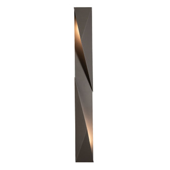 Carbon Two Light Outdoor Wall Sconce in Coastal Black (39|302044-SKT-LFT-80)