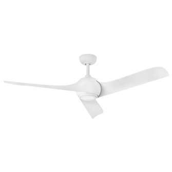 Tiburon 56'' Smart Fan in Matte White (13|907256FMW-LDD)