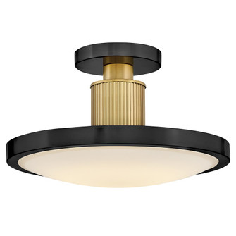 Kieran LED Semi-Flush Mount in Black (13|47593BK-LCB)