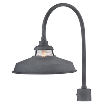 Troyer LED Post Mount in Aged Zinc (13|1191DZ)