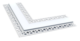 6''X 6'' Flat Corner Channel (509|LED-CHL-MI-ST8-FC90)