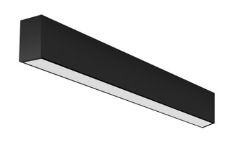 F55 LED Flushmount in Black (40|F55440BSFM)