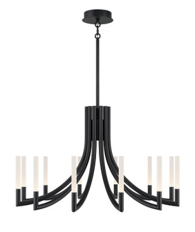 Olette LED Chandelier in Matte Black (40|49011-036)