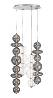 Atomo Four Light Chandelier in Chrome (40|48960-021)