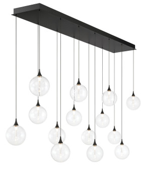 Iissa LED Linear Chandelier in Matte Black (40|48939-010)