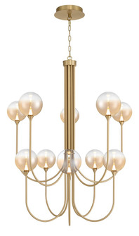 Iissa Ten Light Chandelier in Gold (40|48925-036)