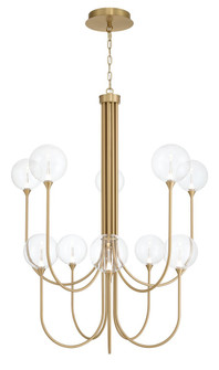 Iissa Ten Light Chandelier in Gold (40|48925-013)
