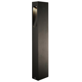 ARCHITECTURAL OUTDOOR LED BOLLARD,1X7W,26IN,BK (40|31914-035)