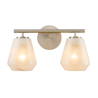 Brooke Two Light Bathroom Vanity in Brushed Nickel (78|AC12182BN)