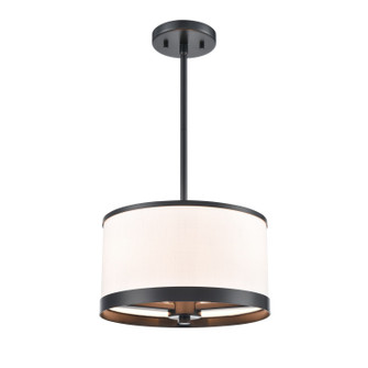 High Street Three Light Pendant in Black (78|AC12161BK)