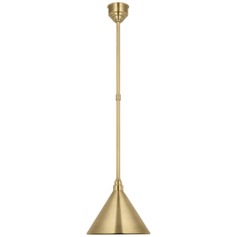 Academy Barn Light LED Pendant in Hand-Rubbed Antique Brass (268|TOB 5819HAB-HAB)