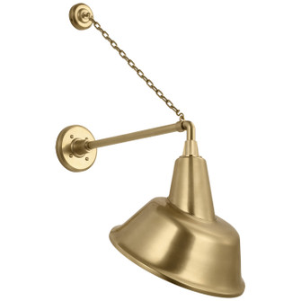 Academy Barn Light LED Barn Light in Hand-Rubbed Antique Brass (268|TOB 2813HAB/S3-HAB)