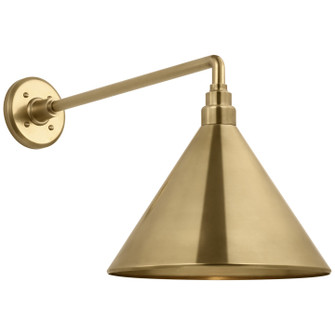 Academy Barn Light LED Barn Light in Hand-Rubbed Antique Brass (268|TOB 2812HAB/S11-HAB)